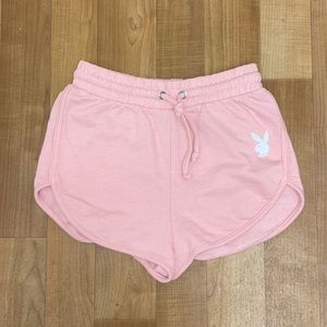 Missguided x Playboy Sweat Shorts